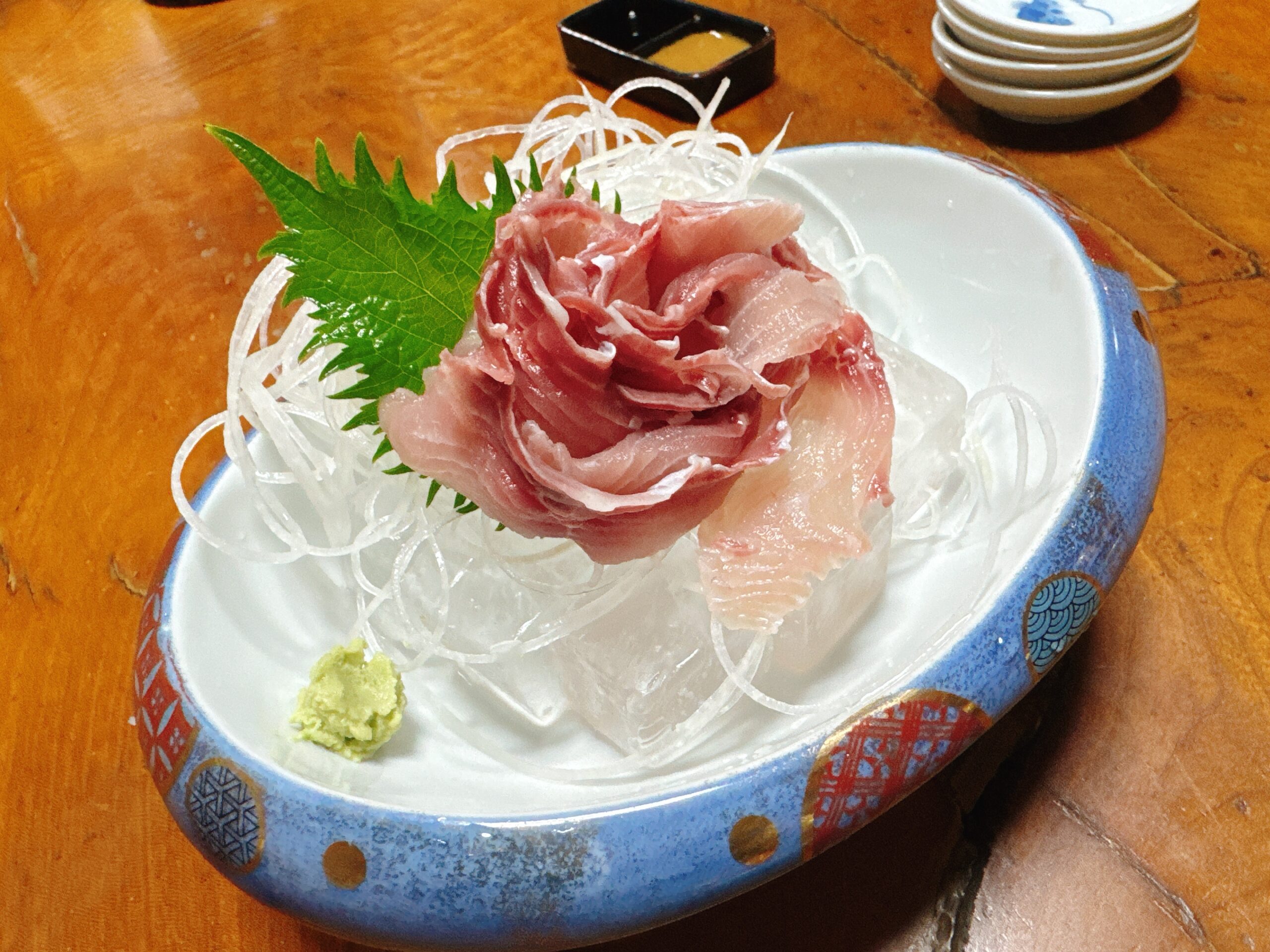 藤蔵屋の鯉の洗い
